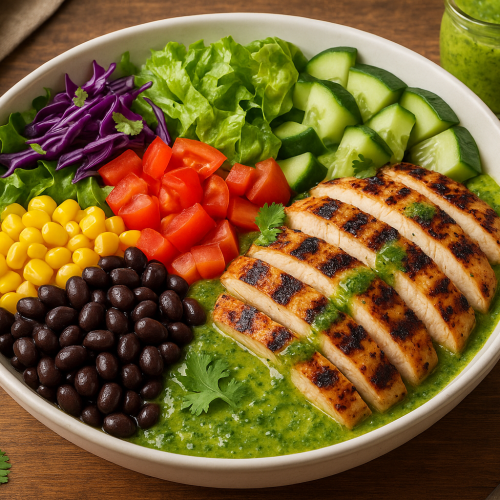 Southwest Chicken Power Bowl - Fresh Start 30: A Journey To Better Health Southwest Chicken Power Bowl